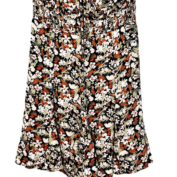 Free People Forget Me Not Floral Smocked Mini Dress - Picture 7 of 12